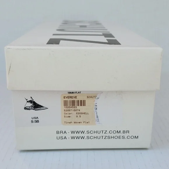 NIB SCHUTZ TINAH LEATHER SANDAL - Picture 11 of 14